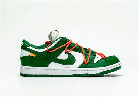 nike pine green dunks|nike dunk off white green.